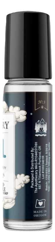 The Brothers Apothecary: Restful CBD Essential Oil Roll On (100mg)